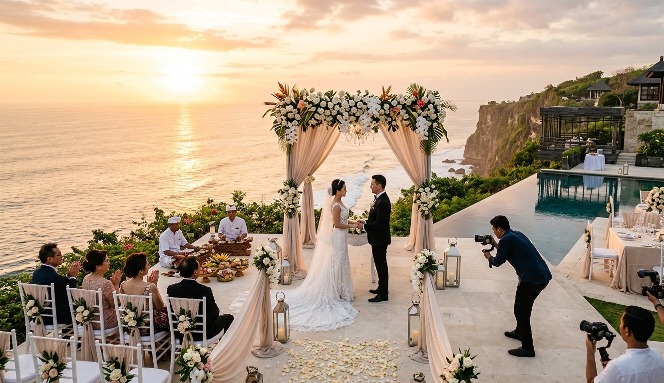 Bali Clifftop Wedding