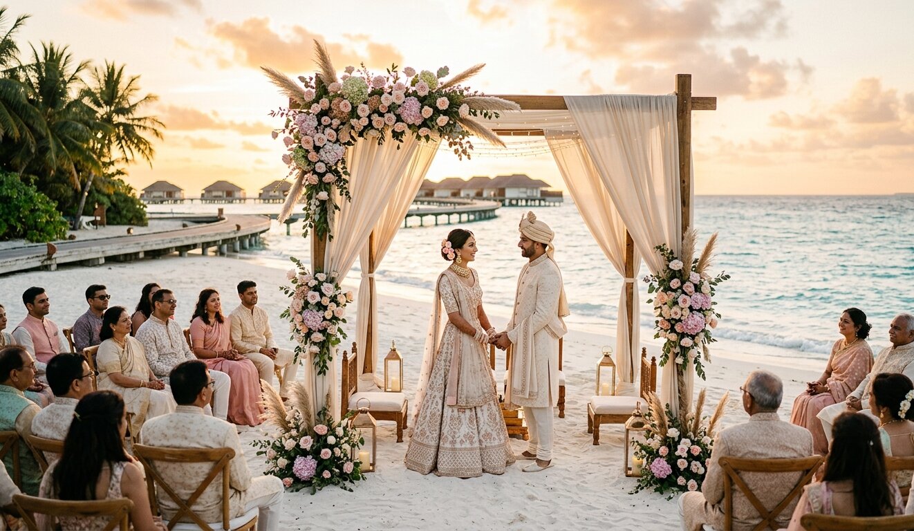 Maldives Beach Wedding