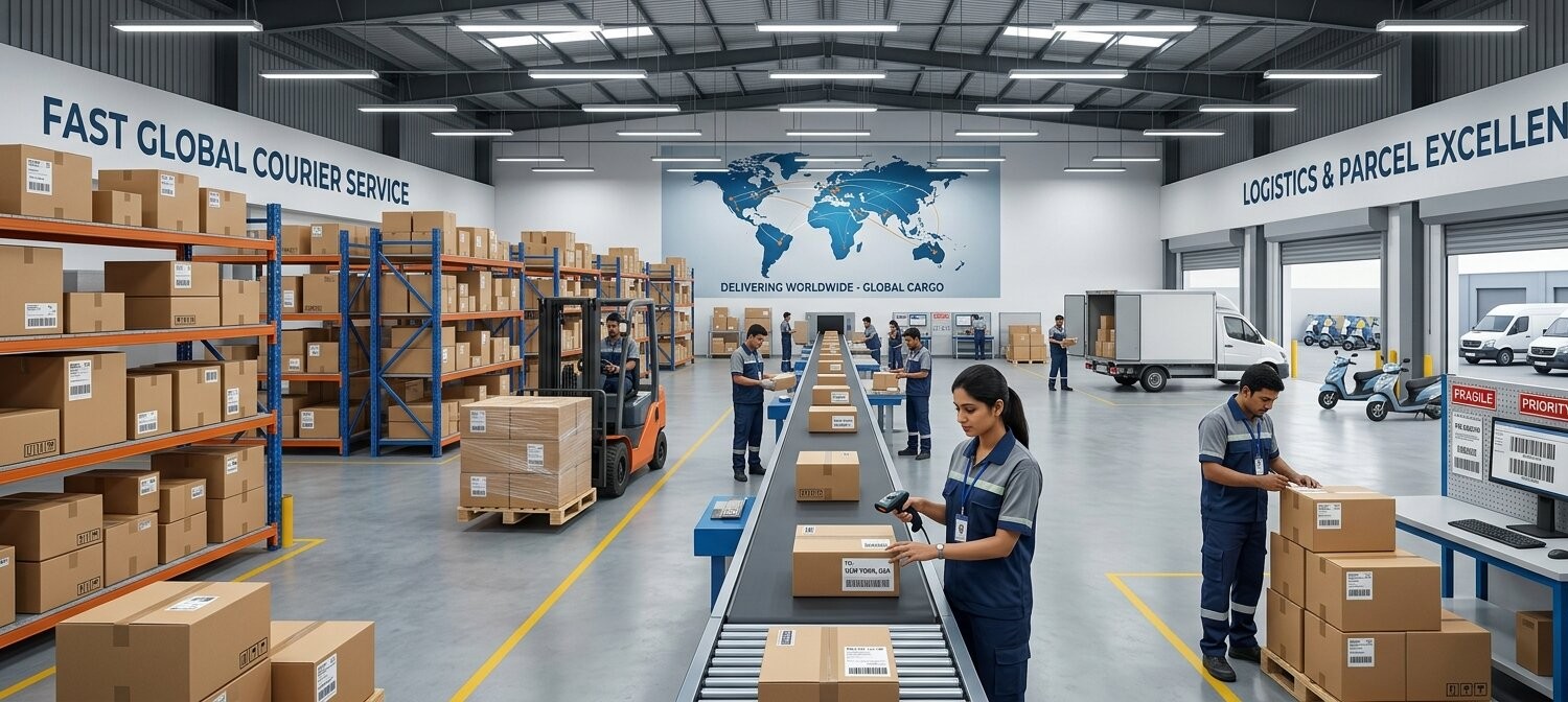 Courier logistics